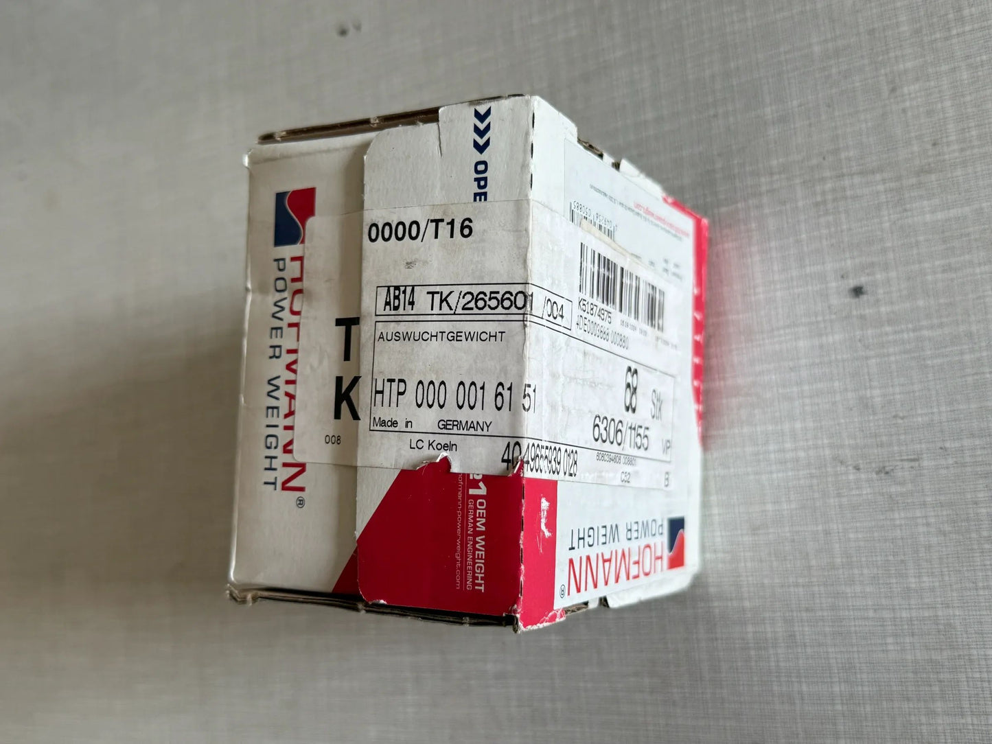 Original WEGMANN automotive GmbH Klebegewicht  Typ 551, 175g, Blei, Silber 10st