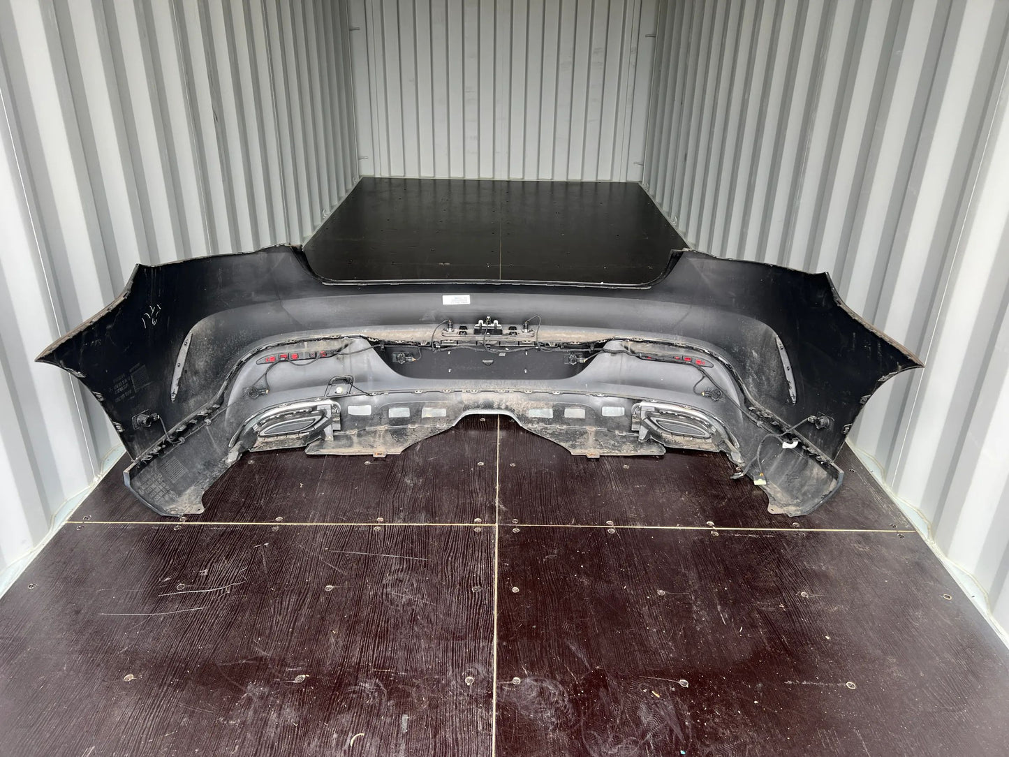 ORIGINAL MERCEDES-BENZ GLE C292 AMG Stoßstange hinten 9040 Schwarz A2928851225