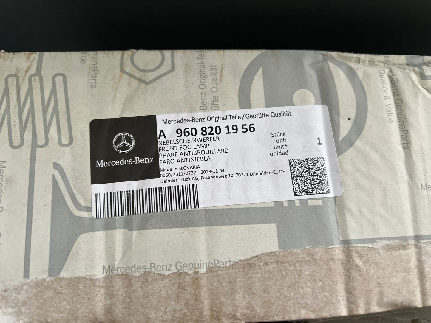 Original Mercedes-Benz Nebelscheinwerfer A9608201956 NEU