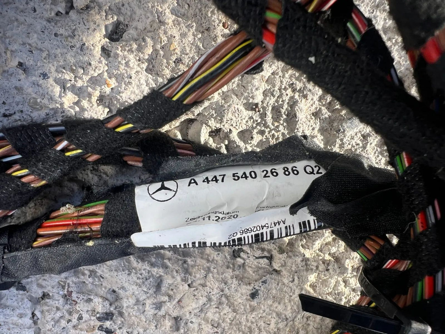 ORIGINAL Mercedes Benz Elektrik Kabel für Luxus Sitz (4 Sitze) A4475402686 NEU