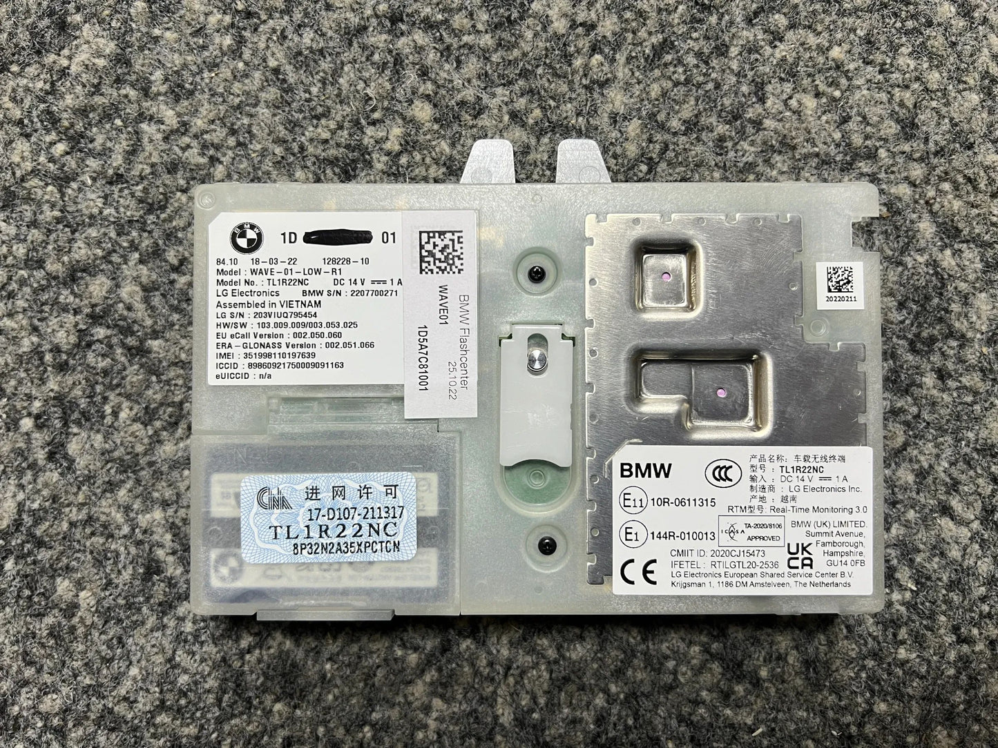 Original BMW Steuergerät für die Telematik-Antenne 5A7C810 NEU