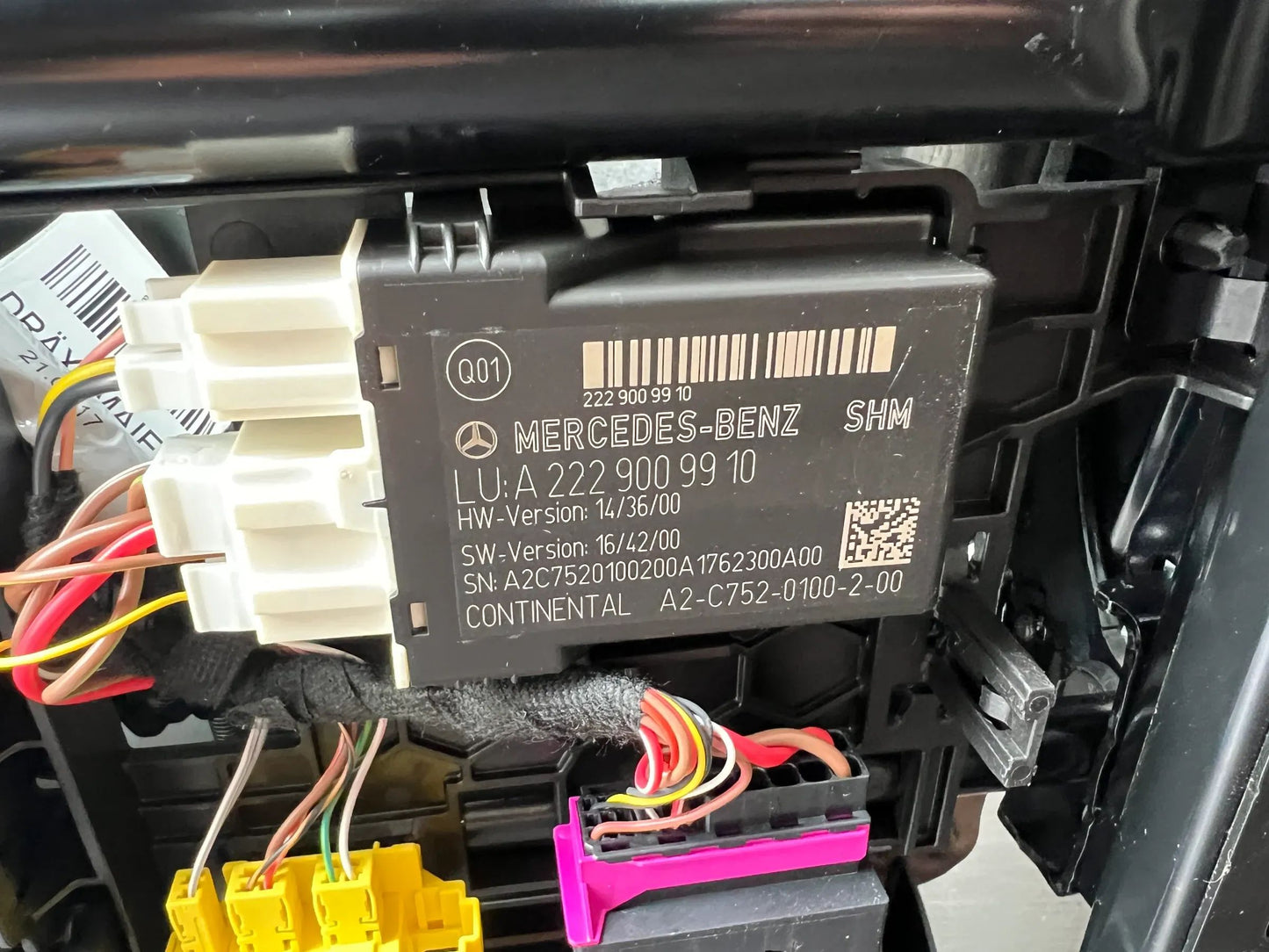 Original Mercedes-Benz S-KLASSE W222 SITZ LEDER BRAUN VORNE KOMPLETT NEU
