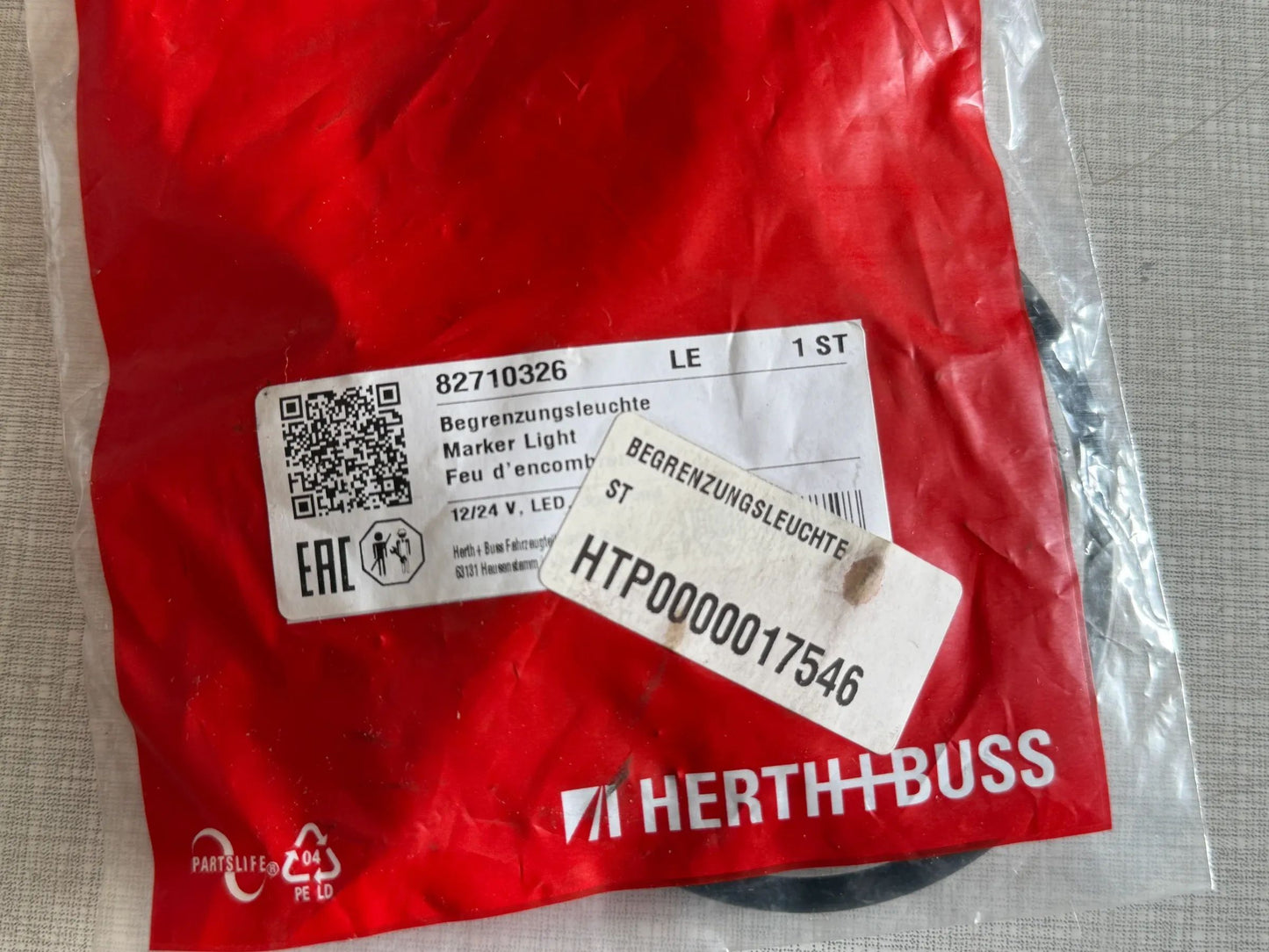 Original Herth+Buss Fahrzeugteile GmbH & Co. KG Begrenzungsleuchte 82710326 NEU