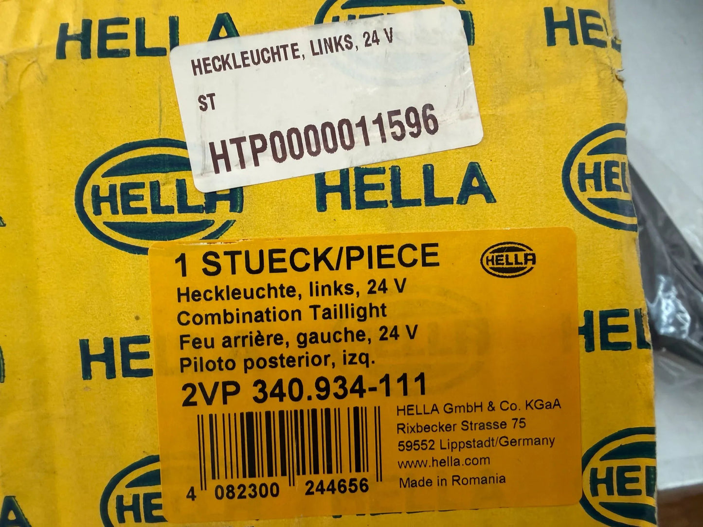 Original Hella Heckleuchte Links 2VP 340 934-111 NEU