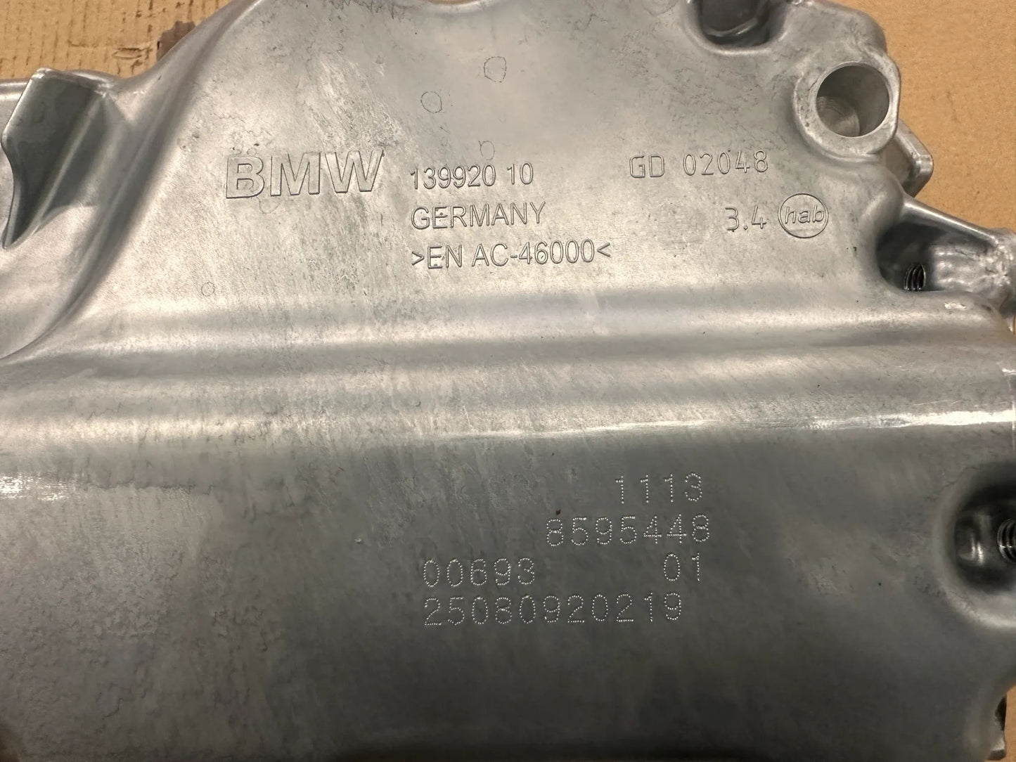 Original BMW Ölwanne 8595448 11138595448 NEU