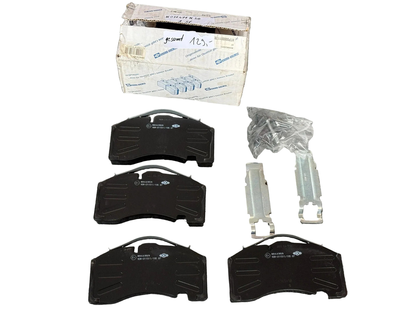 Original KNORR-BREMSE Bremsbelagsatz K011471K50 NEU