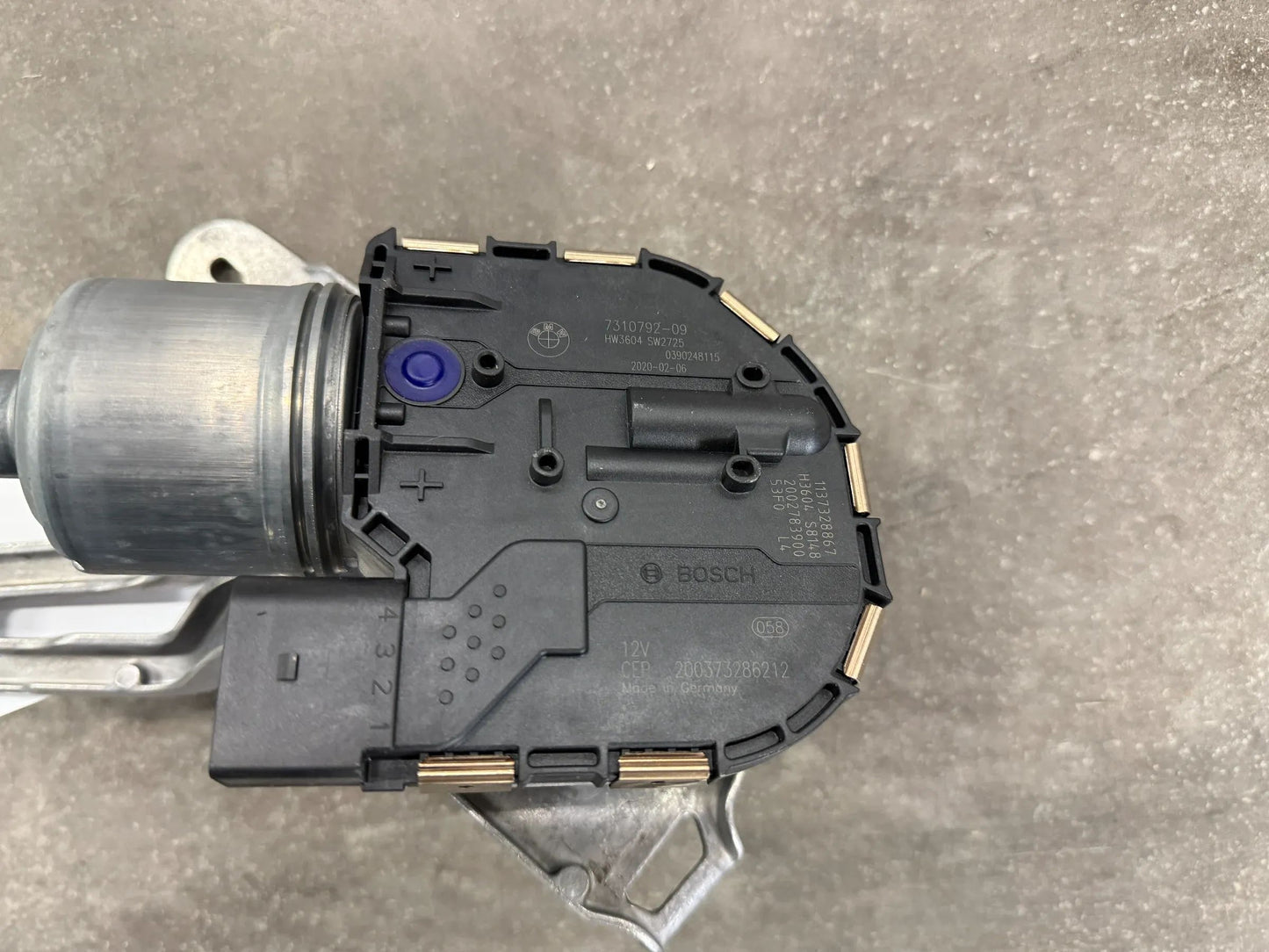 Original BMW i12 i15 i8 Wischermotor rechts 7310792 5A3DE68 NEU