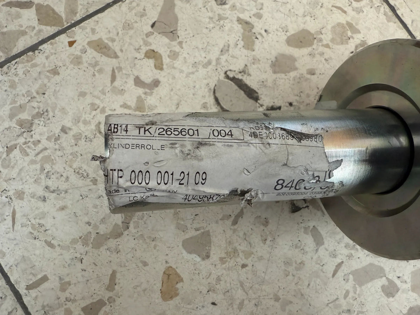 Original JOST-Werke Einweisrolle Zylinderrolle 100/100 - 650002063 NEU
