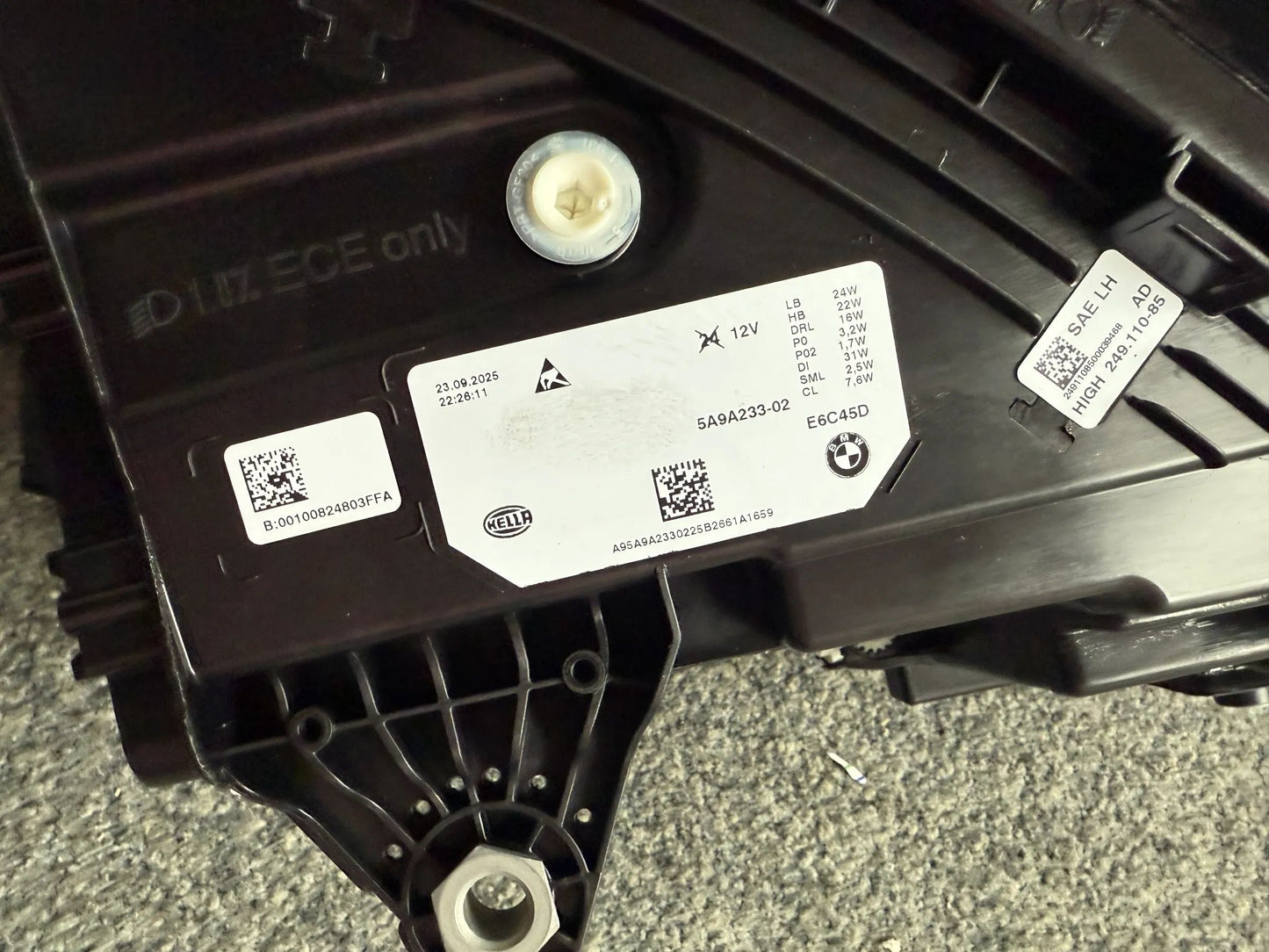 Original BMW X1 U11 LED-Scheinwerfer Links 5A9A233 C-WARE