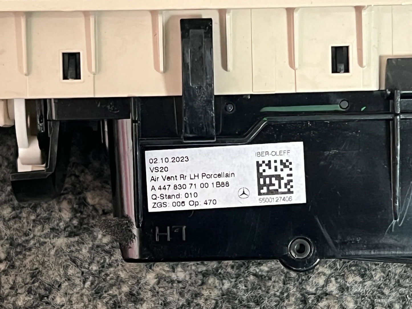 ORIGINAL Mercedes Benz V-Klasse W447 Belüftungsdüse A4478307100