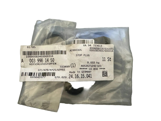 Original Mercedes Benz Verschlussstopfen A0039981450 NEU