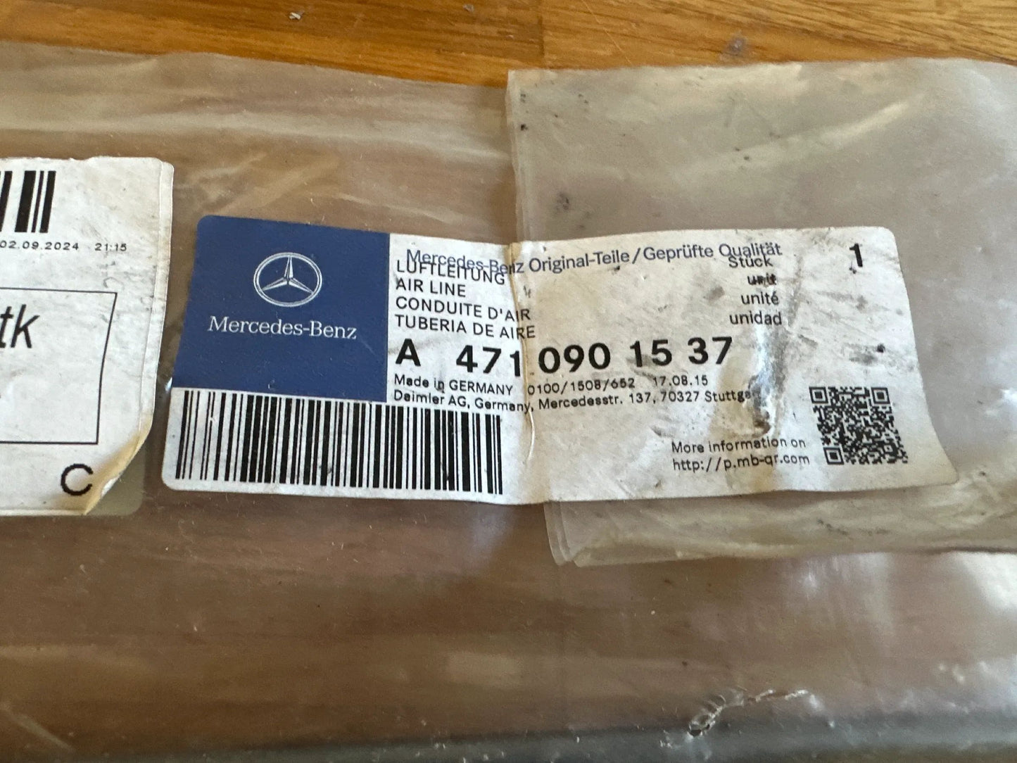 Original Mercedes Benz Luftleitung A4710901537 NEU