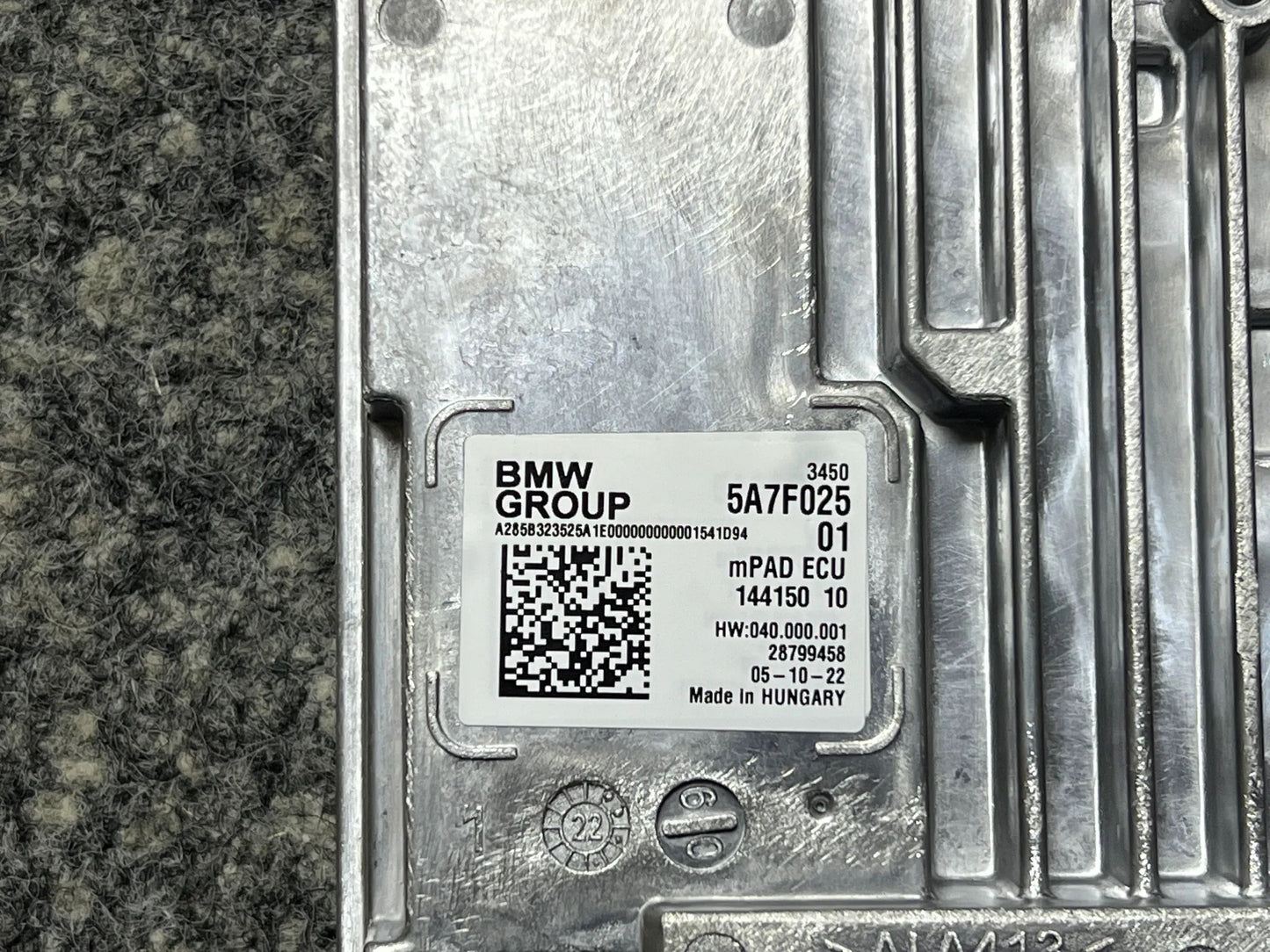 Original BMW mPAD Steuergerät 5A7F025 NEU