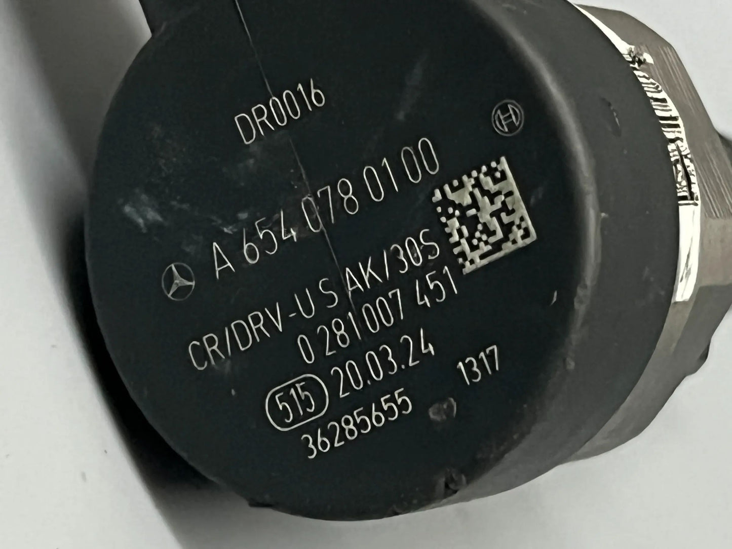 Original Mercedes-Benz Sensor Kraftstoffdruck Druckregelventil A6540780100 NEU