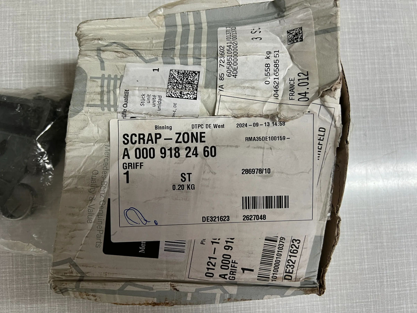 Original Mercedes-Benz Griff A0009182460 NEU