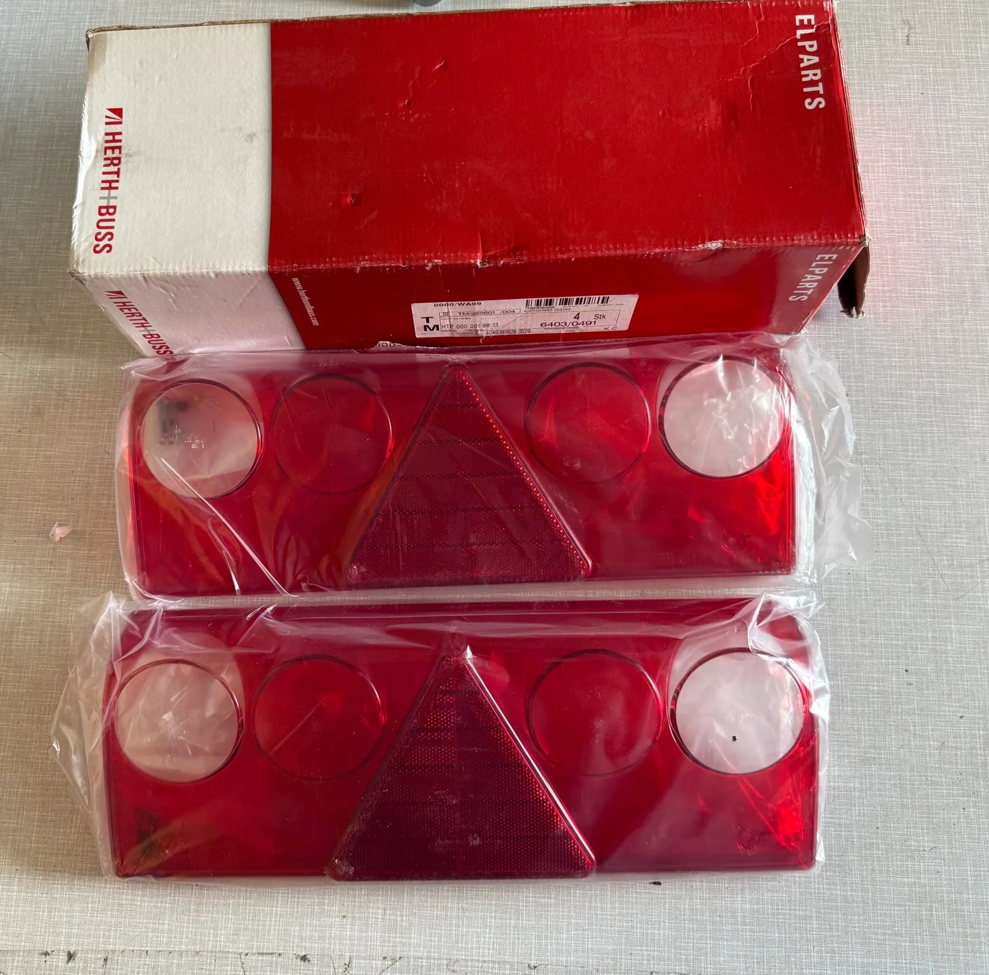 Original Herth+Buss Fahrzeugteile GmbH & Co. KG Rücklichtglas 83832017 NEU