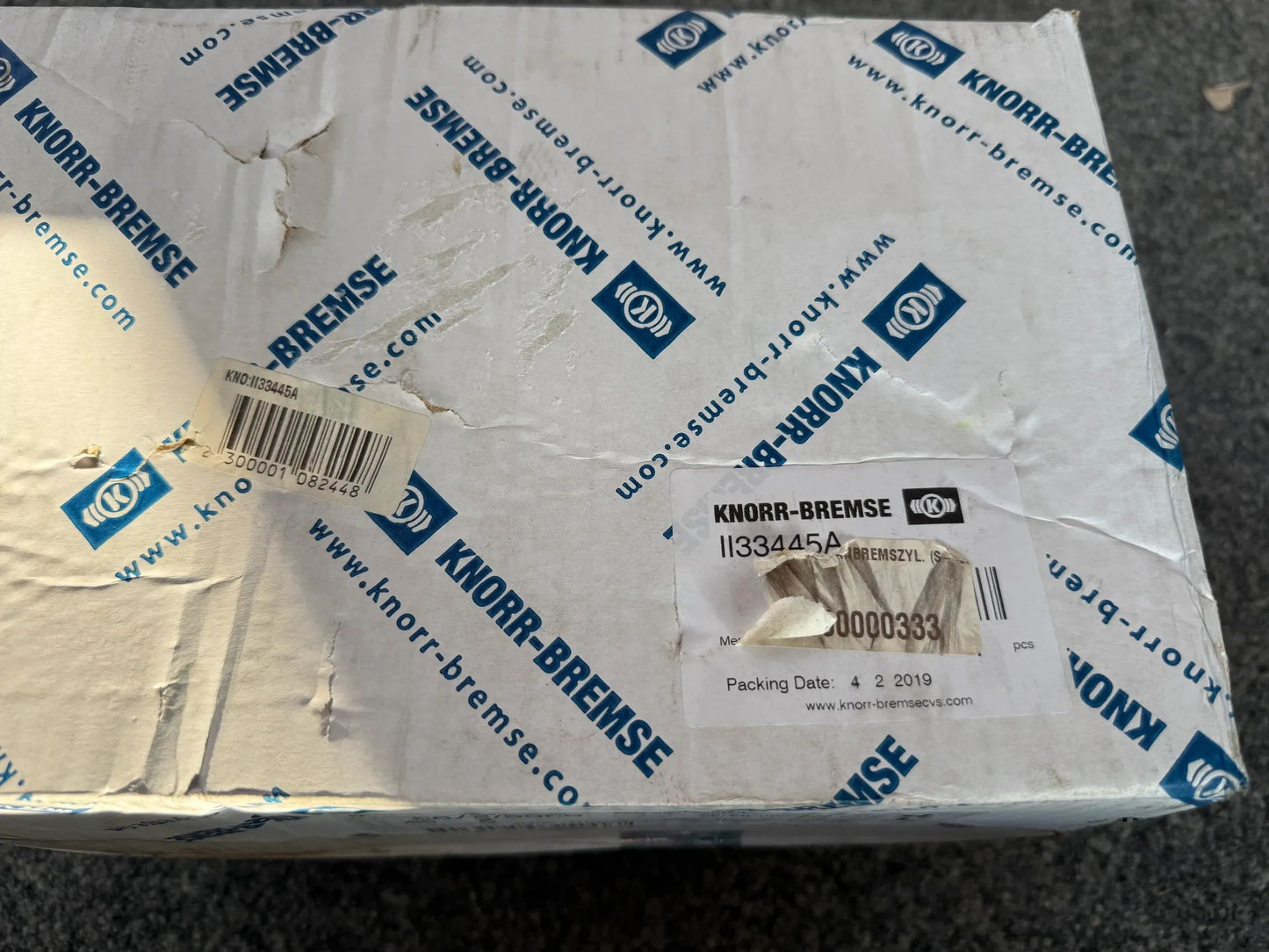 Original KNORR-BREMSE Membranbremszylinder (S-Nocke) II33445A NEU