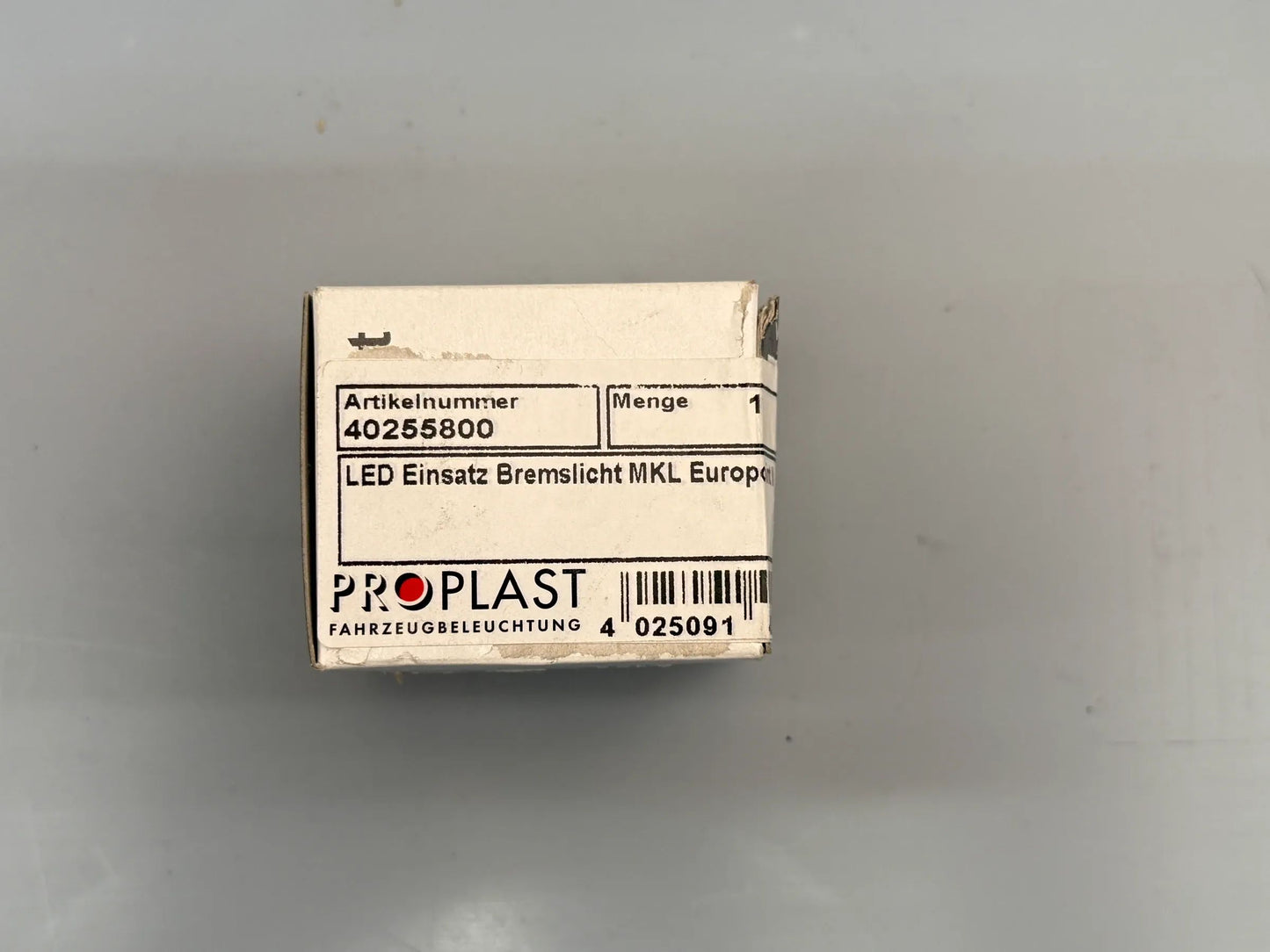 PROPLAST Fahrzeugbeleuchtung GmbH Leuchteneinsatz, Bremsleuchte 40255800 NEU