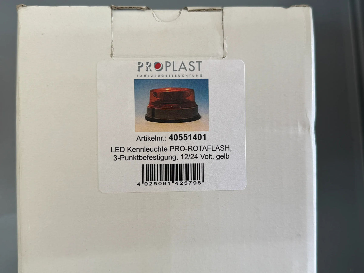 Original PROPLAST Fahrzeugbeleuchtung GmbH Kennleuchte PRO-ROTA-FLASH 40551400