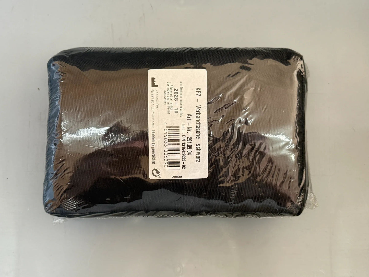 LEINA-WERKE GmbH KFZ - Verbandtasche Schwarz nach DIN 13164 291.09.04 NEU