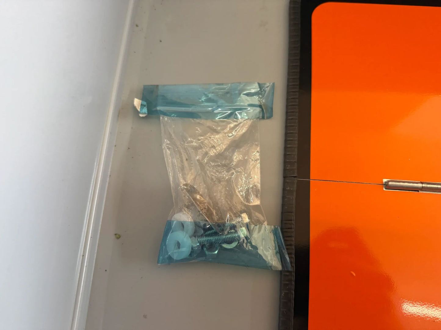Witte Technology GmbH Warntafel klappbar, orange mit schwarzem Rand 1000085 NEU