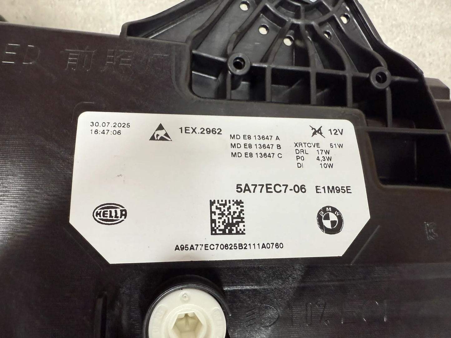 Original BMW X2 U10 LED-Scheinwerfer Links mit Steuergerät 5A77EC7 NEU