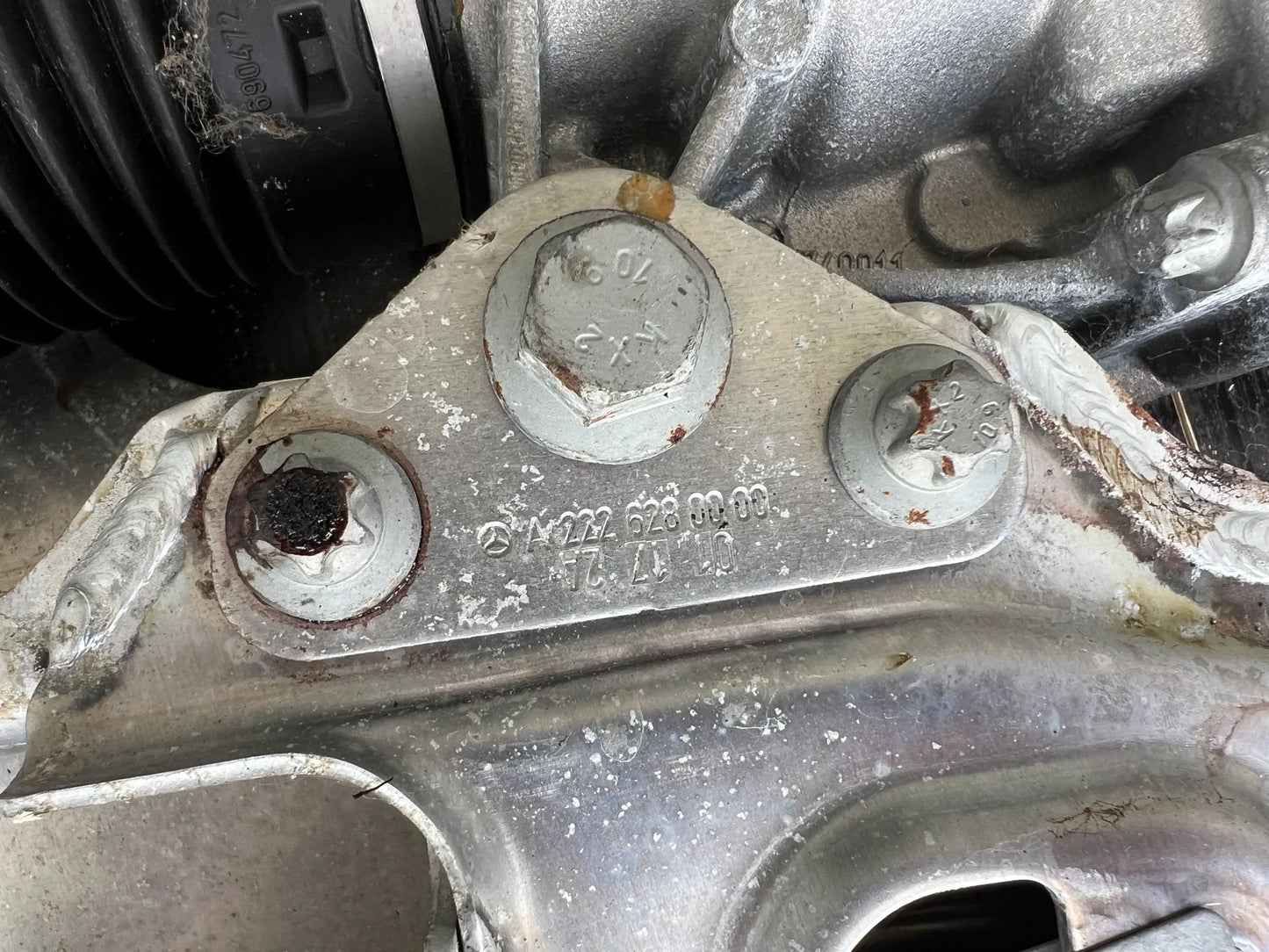Original Mercedes-Benz S-Klasse W222 Vorderachsträger mit Lenkgetriebe NEU