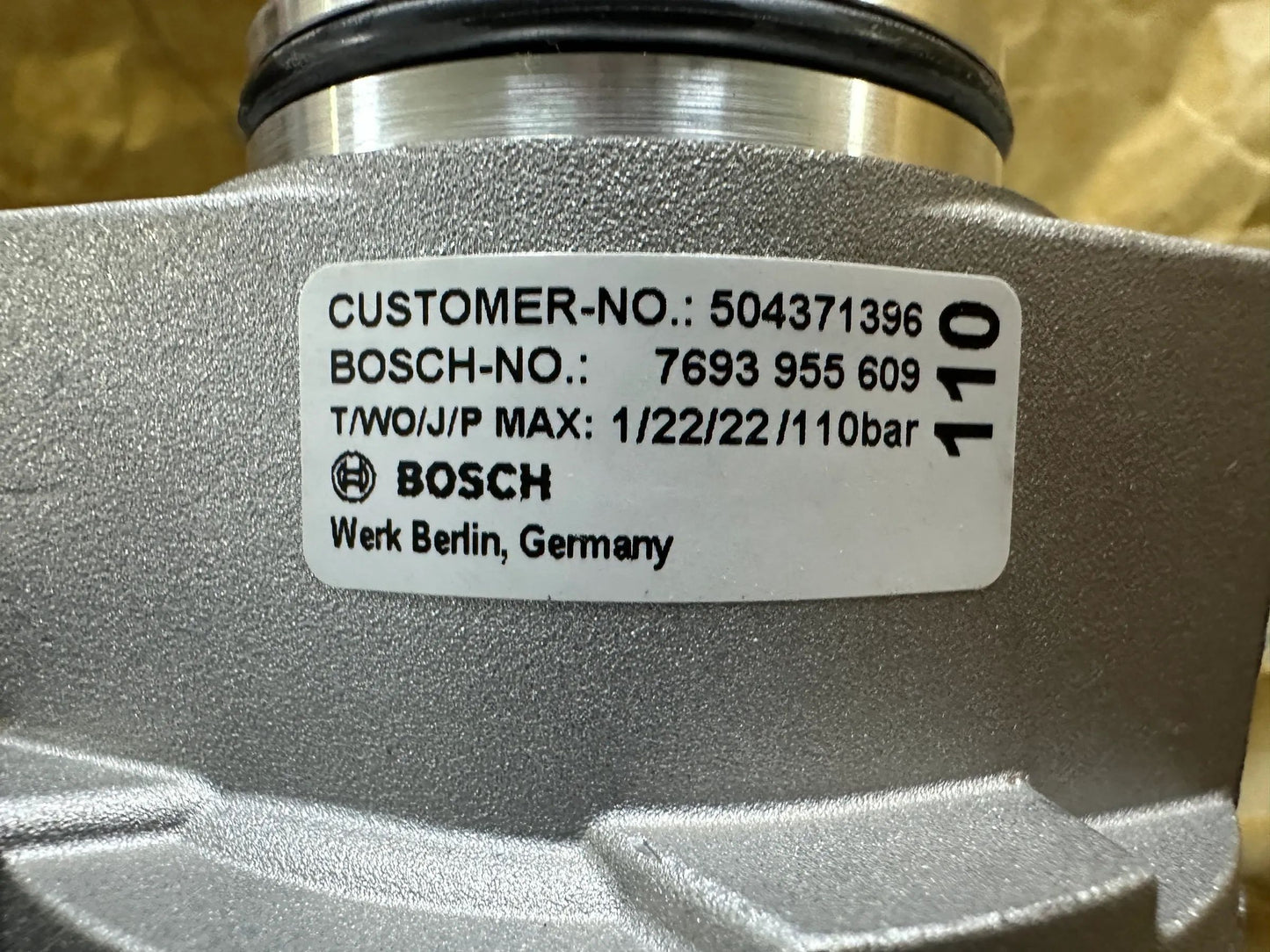 Original IVECO Hydraulikpumpe 504371396 7693955609 NEU