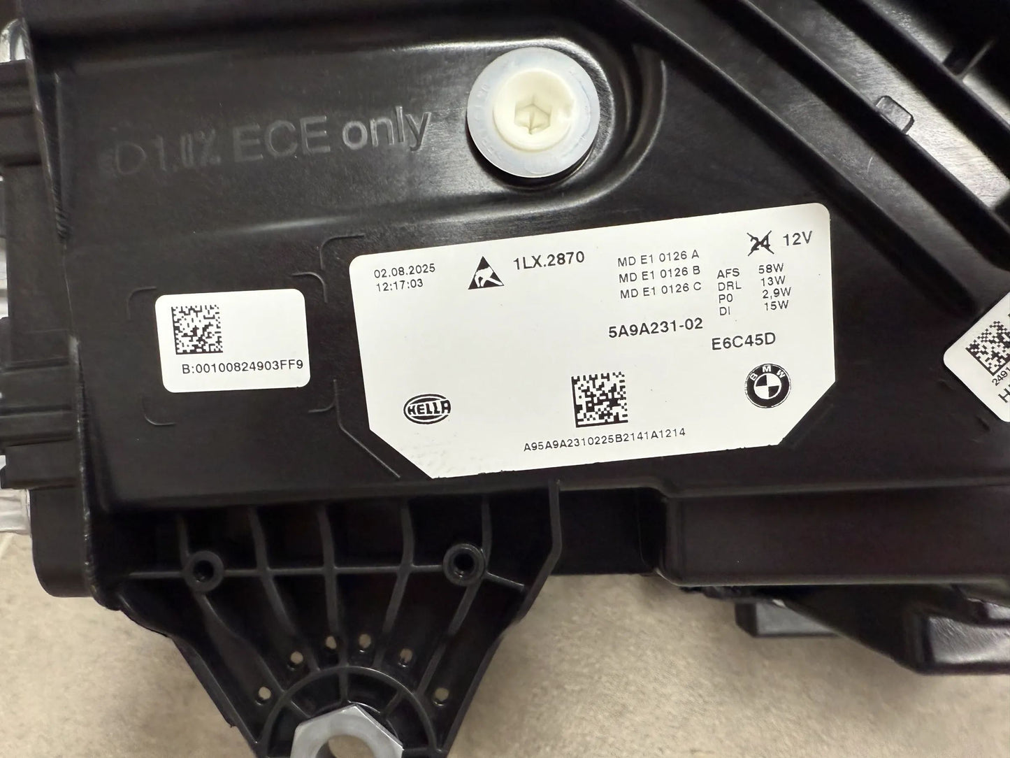Original BMW X1 U11 LED-Scheinwerfer Links mit Steuergerät 5A9A231 NEU
