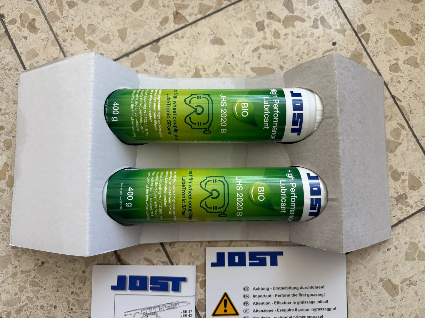 Original JOST Fettkartusche Z9 MT Schmierstoff Nachfüllset - SKE013440000 NEU