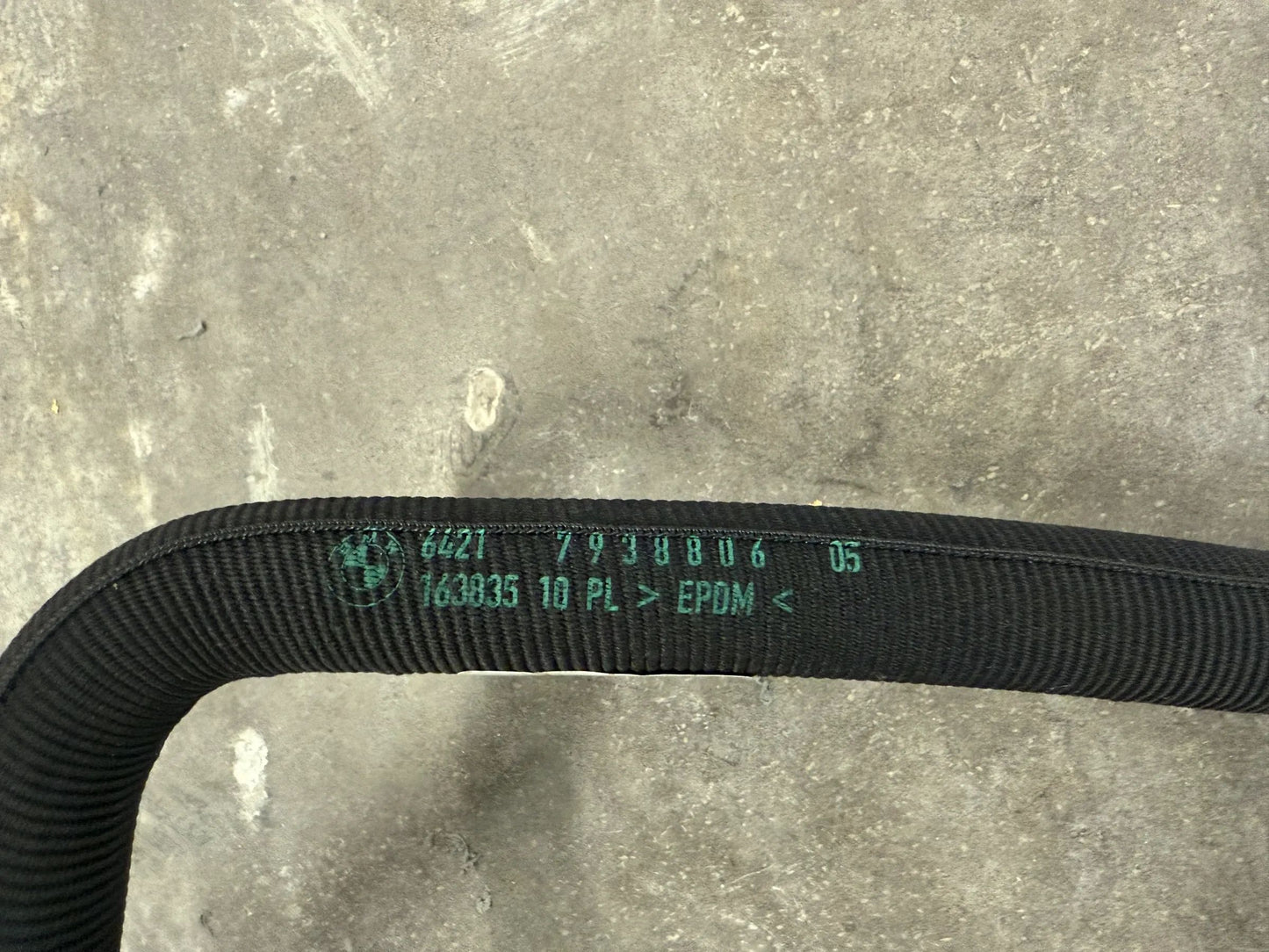 Original BMW Kühlmittelschlauch Vorlauf 1 7938806 NEU