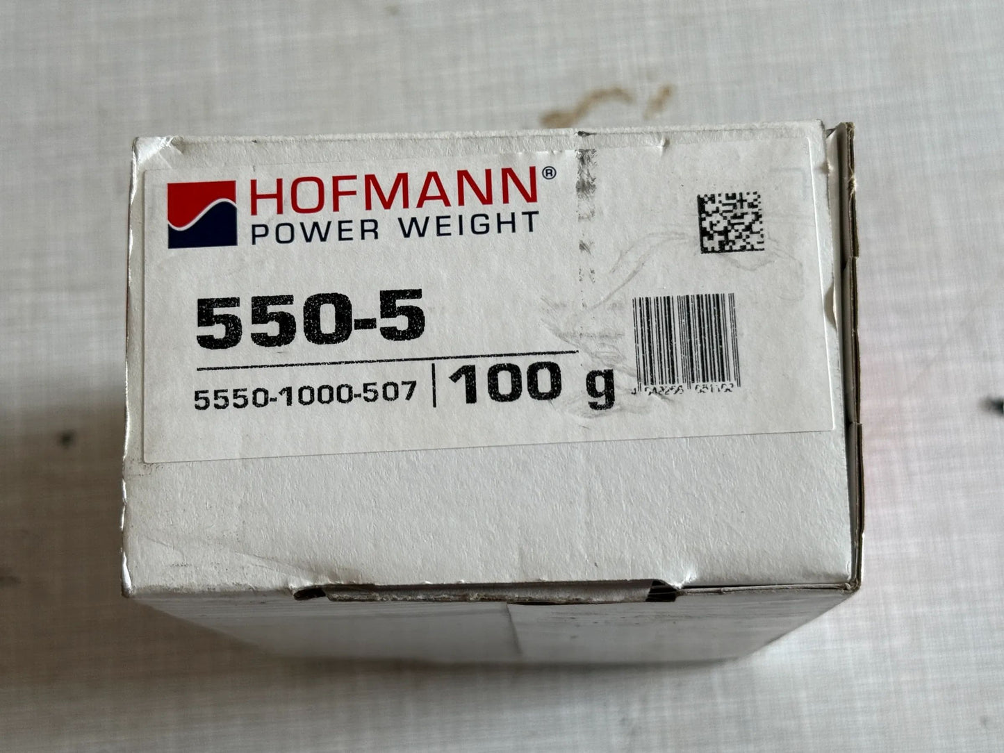 Original WEGMANN automotive GmbH Klebegewicht  Typ 550, 100 g, Blei, Silber 10st
