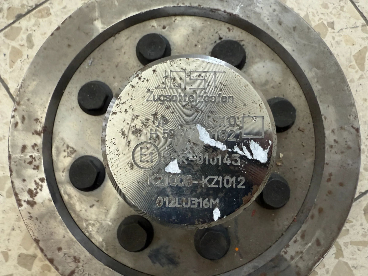 Original JOST-Werke Zugsattelzapfen Königszapfen JOST KZ 1012 KZ10D162 NEU