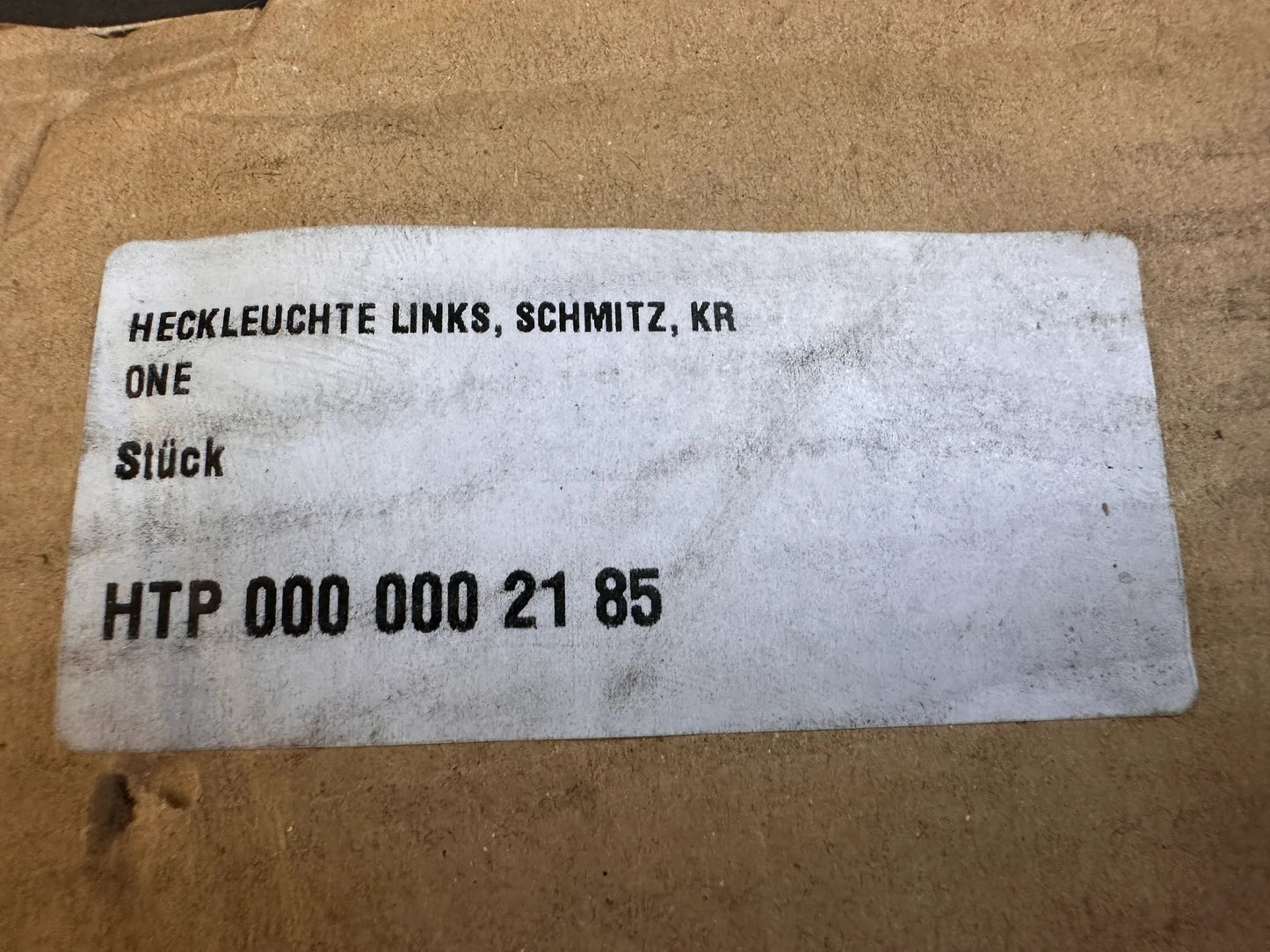 Original PROPLAST Fahrzeugbeleuchtung GmbH Rückleuchte Links 40242011 NEU