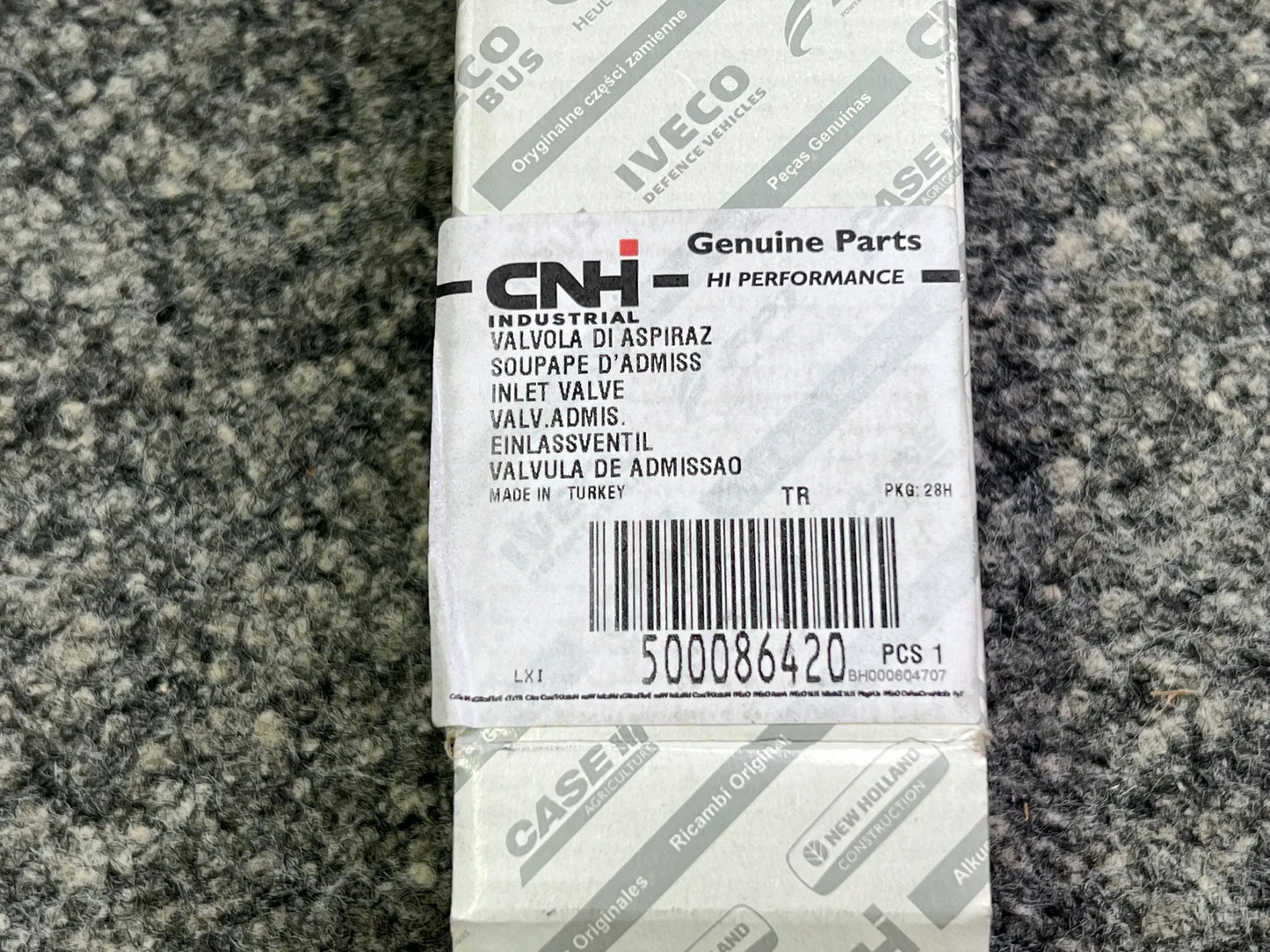 Original Iveco CNH Einlassventil 500086420 NEU