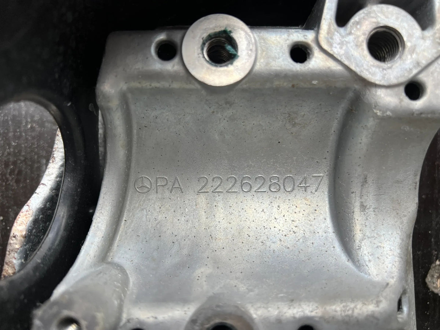 Original Mercedes-Benz S-Klasse W222 Vorderachsträger mit Lenkgetriebe NEU