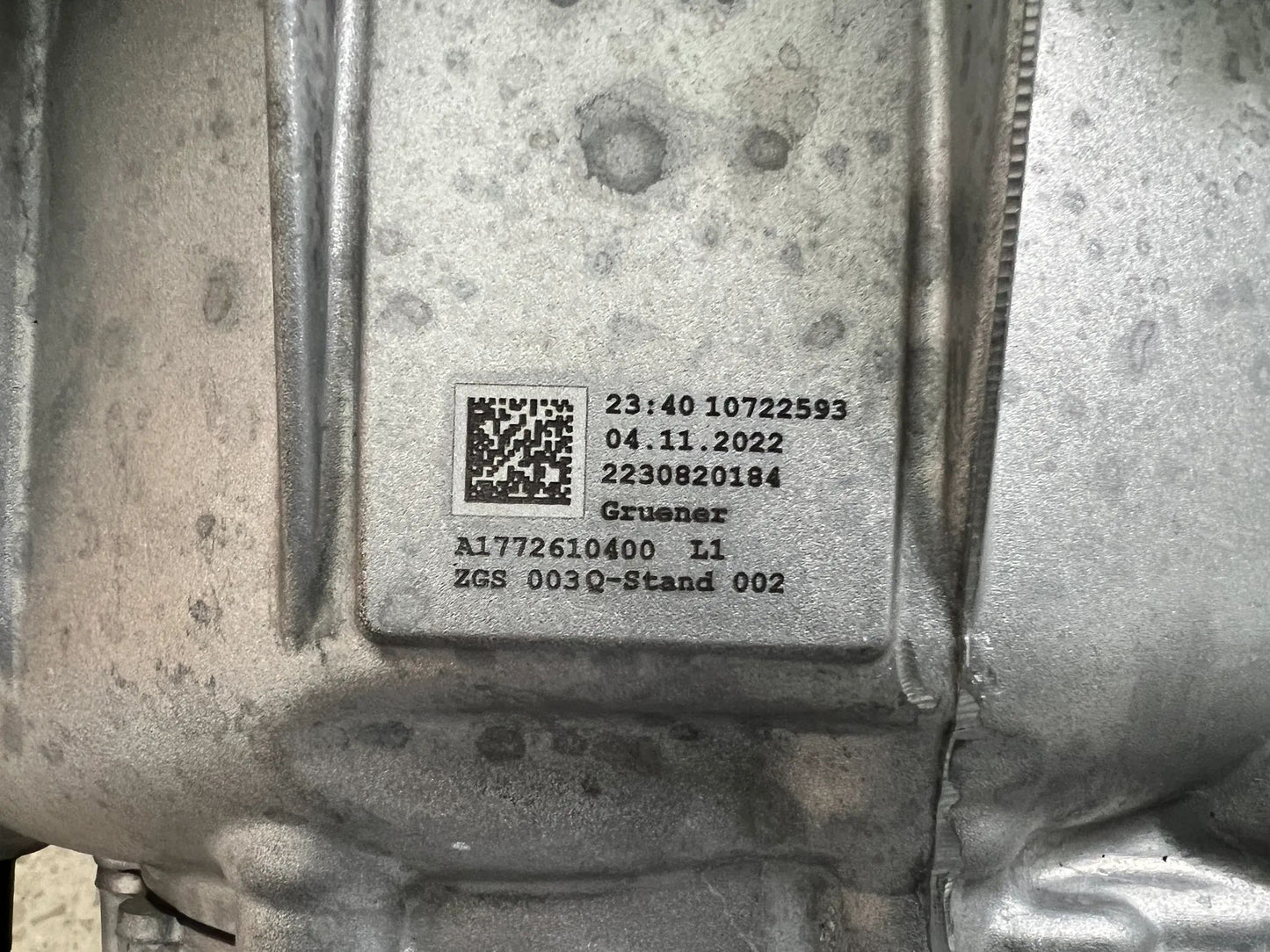 Original Mercedes-Benz W177 Getriebegehäuse A1772610400 A1773600500 NEU
