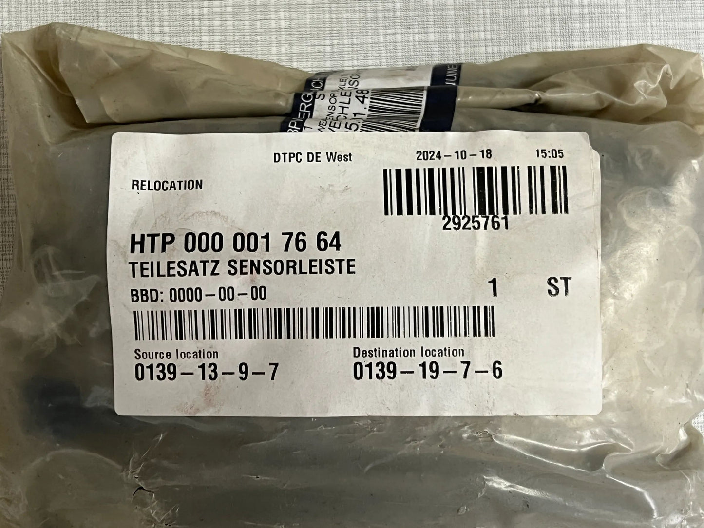 Original Mercedes-Benz TEILESATZ SENSORLEISTE HTP0000017664 NEU