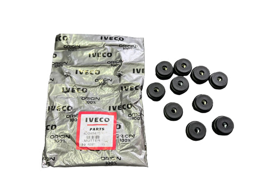 10 X Original Iveco Mutter 42048475 NEU