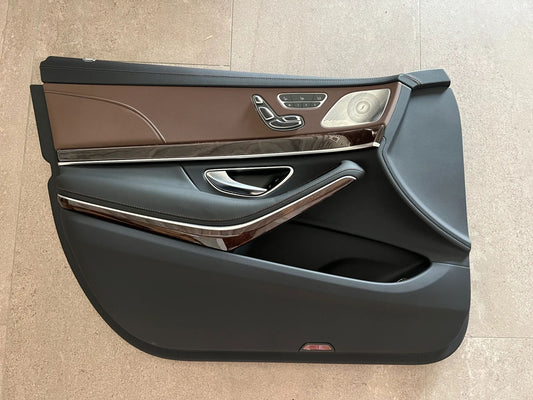 Original Mercedes-Benz S-Klasse W222 Türverkleidung vorne links KOMPLETT NEU