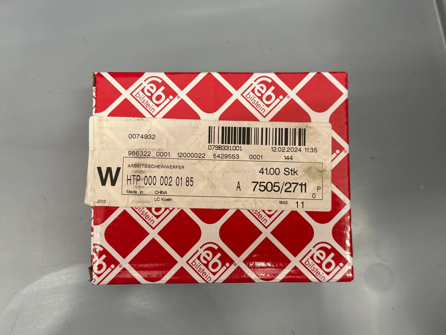 Original Febi Bilstein Arbeitsscheinwerfer 104003 NEU