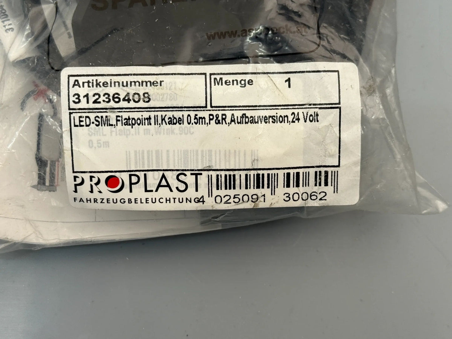 PROPLAST GmbH LED Seitenmarkierungsleuchte FLATPOINT II 31236408 NEU