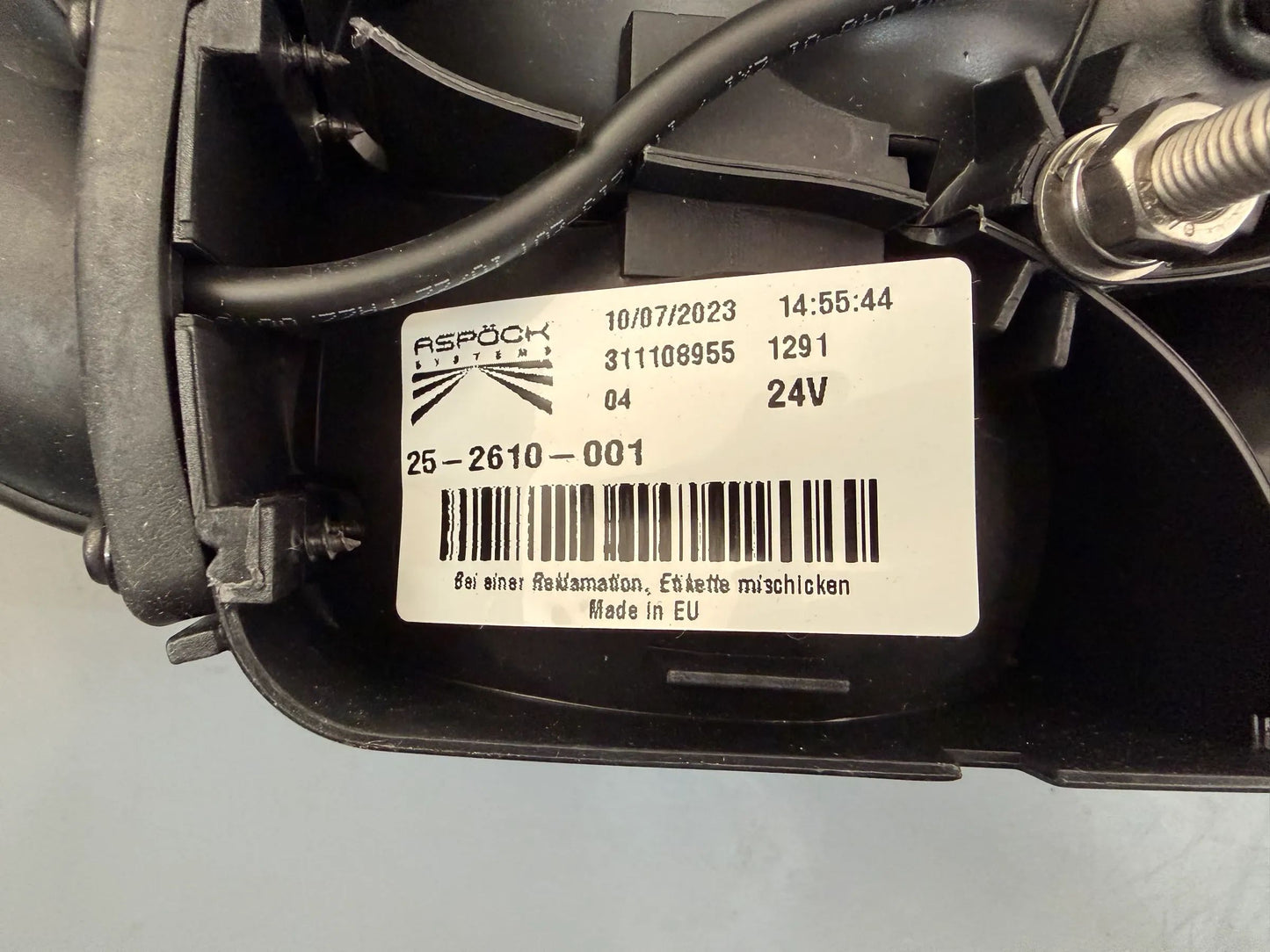 Original Aspöck Systems GmbH Ecopoint I Leuchte Rechts 25-2610-001 NEU
