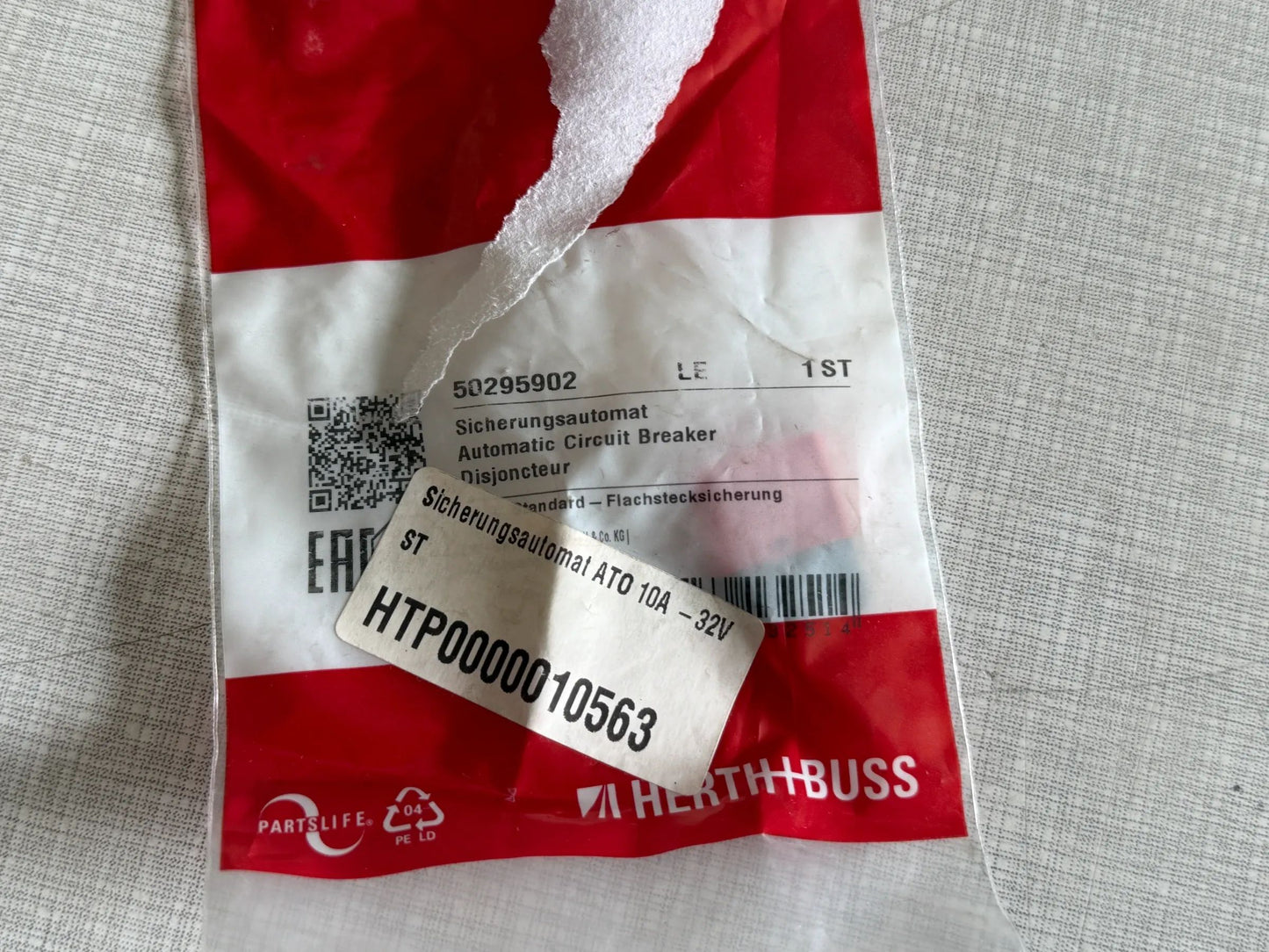 Original Herth+Buss Fahrzeugteile GmbH & Co. KG Sicherungsautomat 50295902 NEU