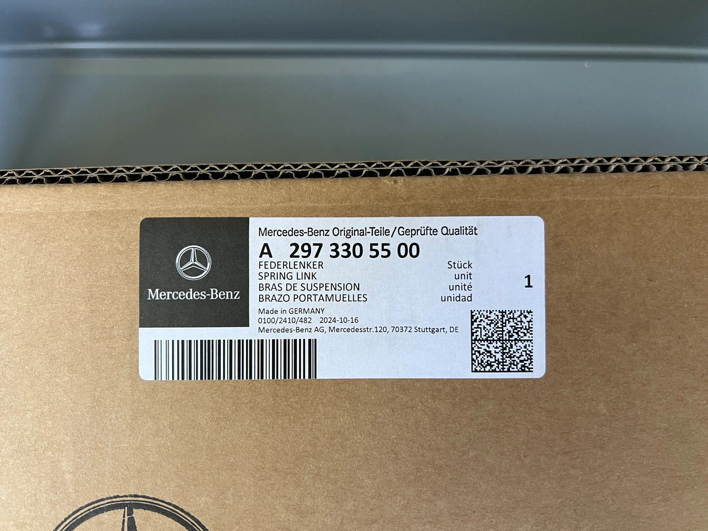 Original Mercedes-Benz Federlenker A2973305500 NEU