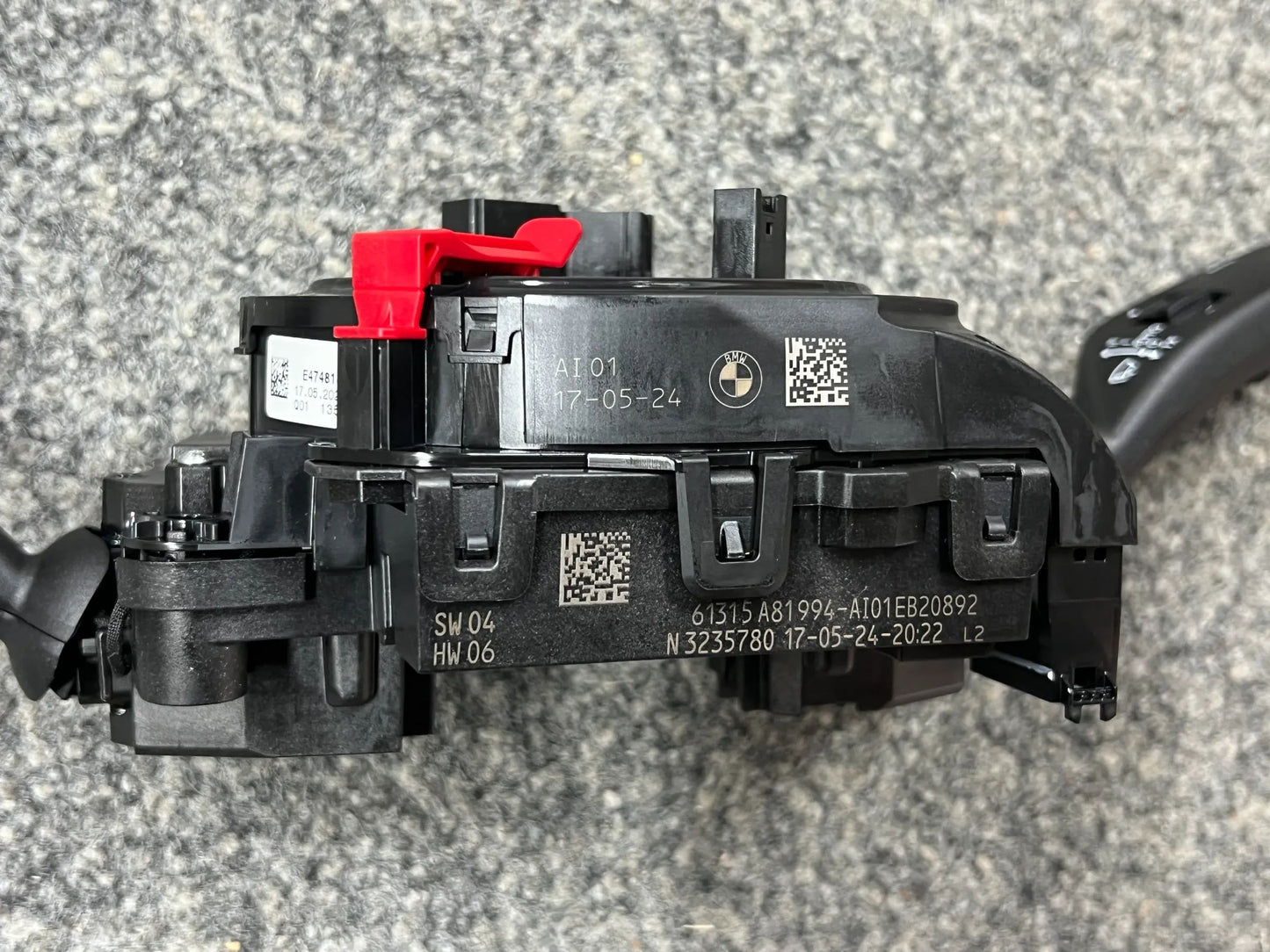 Original BMW F40 Lenkstockschalter Mantelrohr E474818 NEU