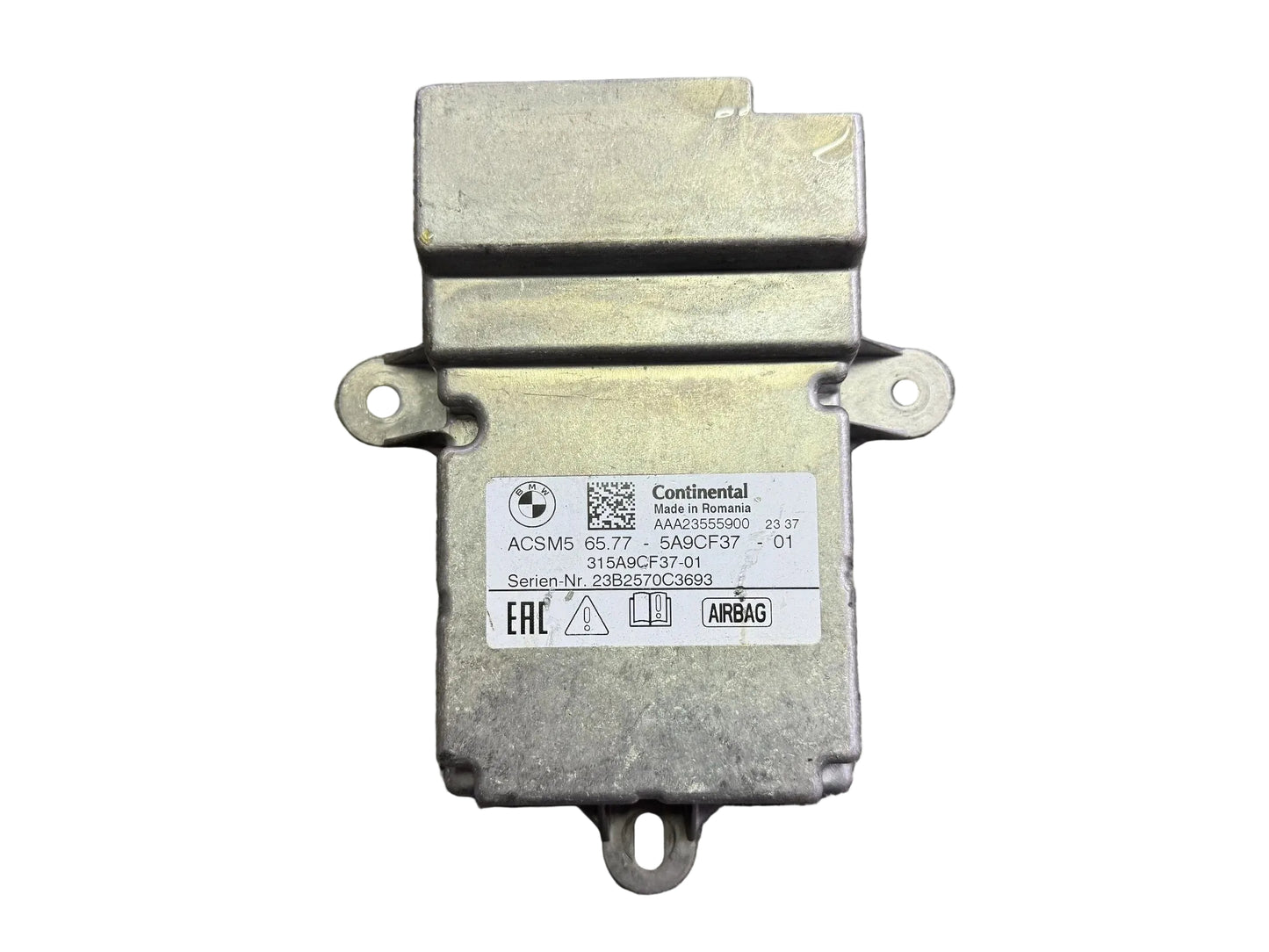 ORIGINAL BMW Steuergerät Airbag 5A9CF37 NEU