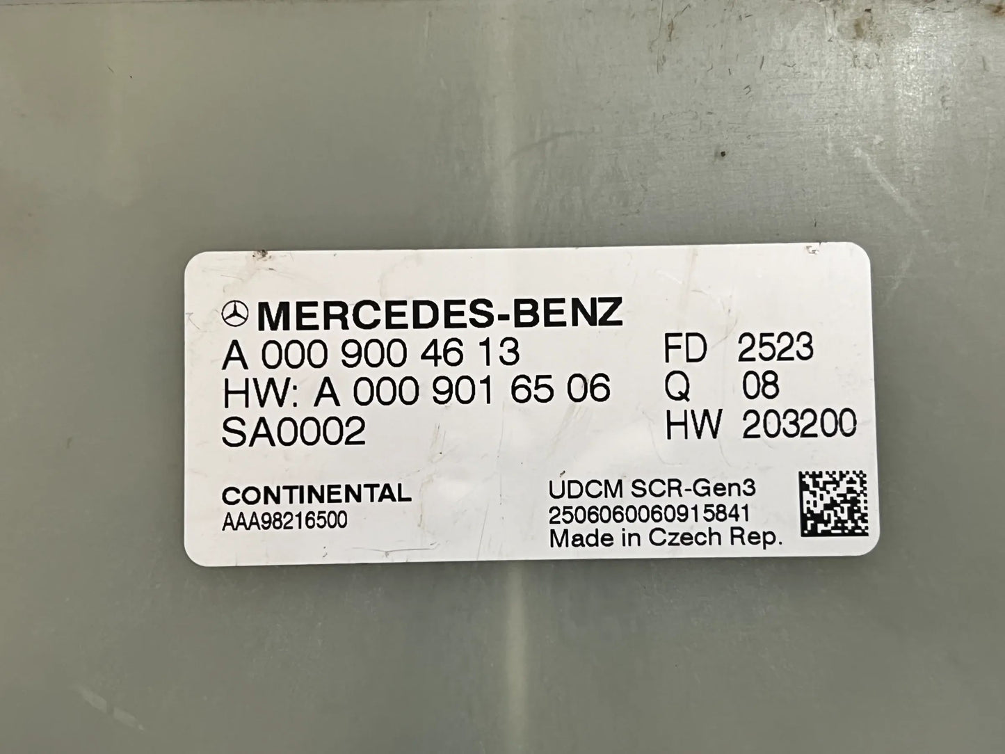 Original Mercedes-Benz Steuergerät Abgas A0009004613 NEU