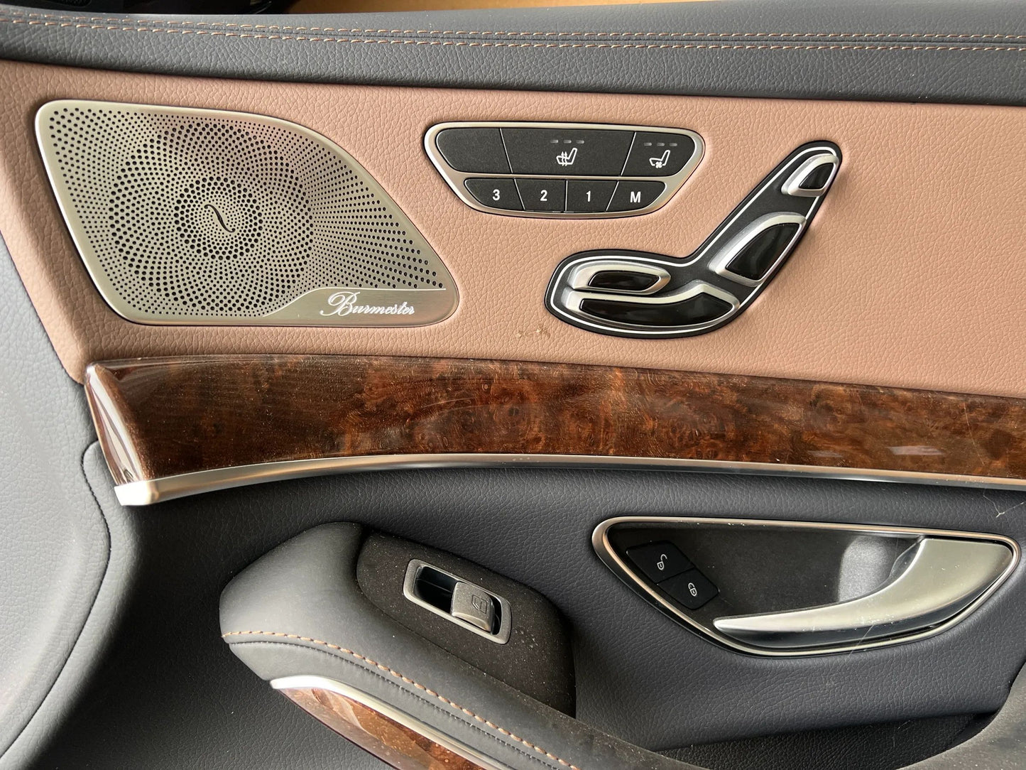 Original Mercedes-Benz S-KLASSE W222 TÜR VORNE RECHTS 5998 BLAUANTHRAZIT NEU
