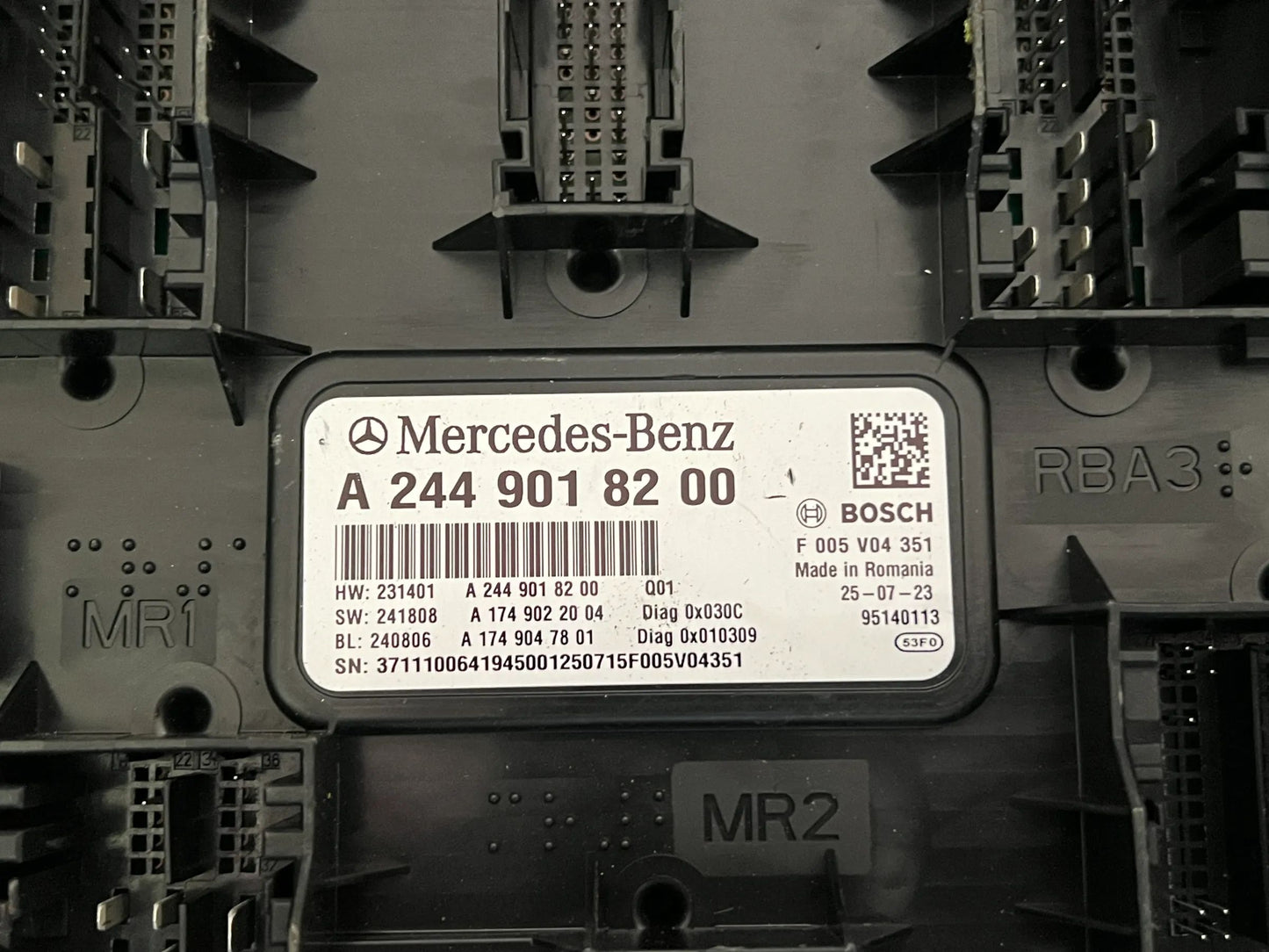 Original Mercedes-Benz W178 Steuergerät IDENT.NUMMER A2449018200 NEU